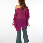 Capri Top in Cyclamen Voile