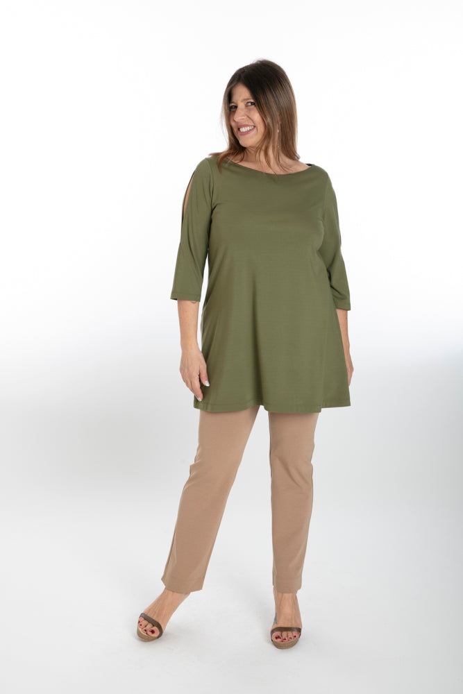 Maglia Nina verde militare