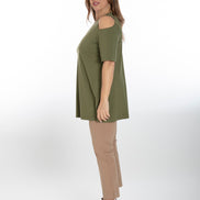 Maglia Nina verde militare