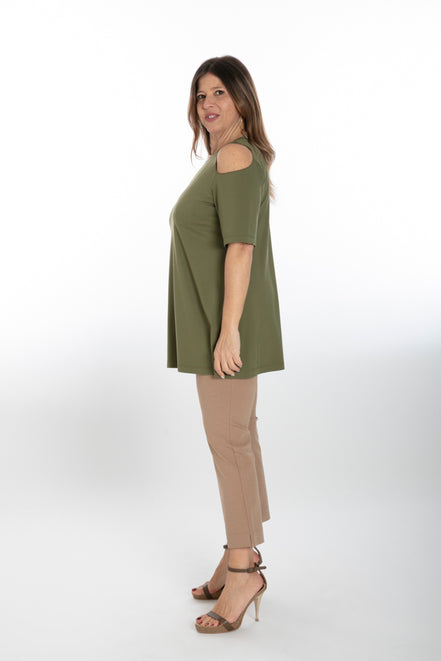 Maglia Nina verde militare