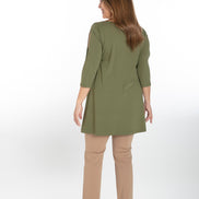 Maglia Nina verde militare