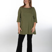 Maglia Nina verde militare