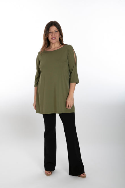 Maglia Nina verde militare