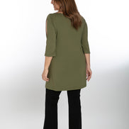 Maglia Nina verde militare