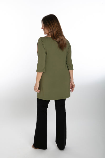 Maglia Nina verde militare