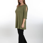 Maglia Nina verde militare
