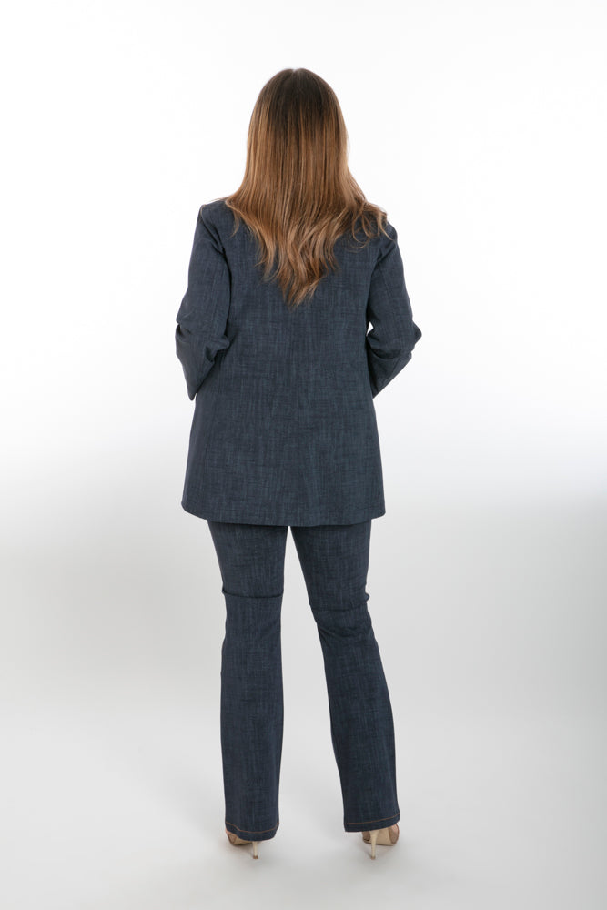 Camicia Torino bianca cotone elasticizzato