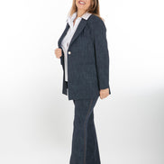 Camicia Torino bianca cotone elasticizzato