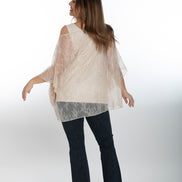 Jeans flare caviglia punto milano cotone jeans