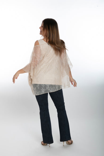 Jeans flare caviglia punto milano cotone jeans
