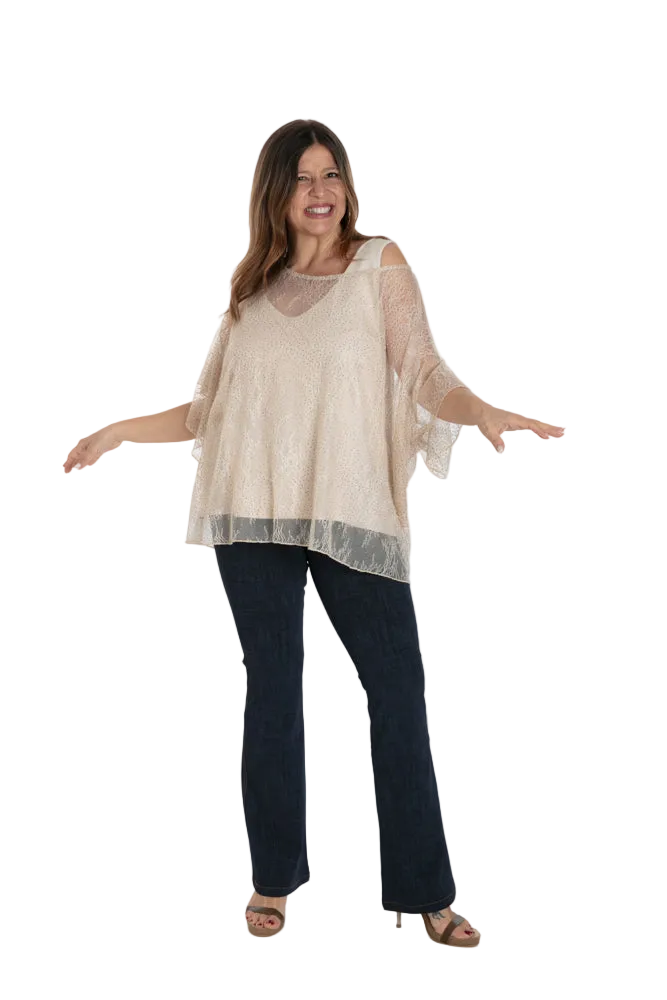 Jeans flare caviglia punto milano cotone jeans