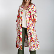 Panta Firenze fluido verde militare con baschina