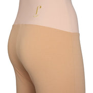 Panta Audrey cotone beige con baschina