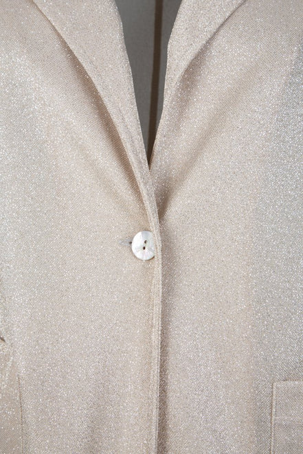 Procida Jacket in Platinum Glitter