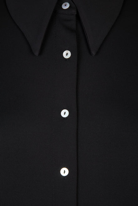 Camicia Milano fluido nero