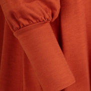 Maglia lunga in jersey Greta cannella