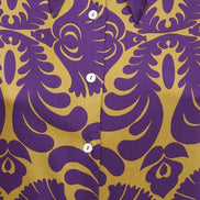 Camicia London disegno viola