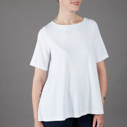 Maglia Mina in jersey bianca
