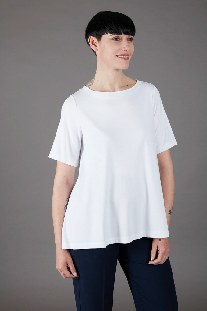 Maglia Mina in jersey bianca