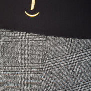 Panta Torino scozzese galles grigio con baschina
