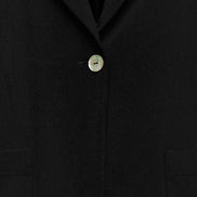 Berlin Jacket in Black Cady