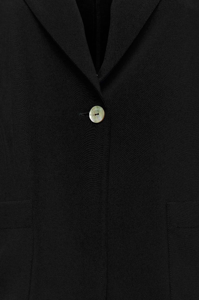 Berlin Jacket in Black Cady