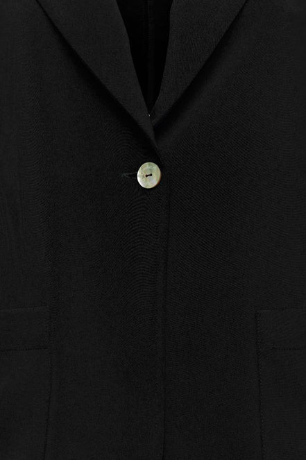 Berlin Jacket in Black Cady