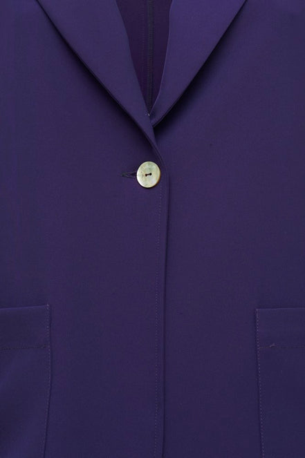 Berlin Jacket in Purple Cady