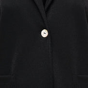 Giacca Procida lurex punto milano nero