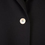 Blazer Berlin in crepe cady nero