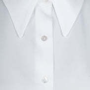 Camicia Milano techno satin latte