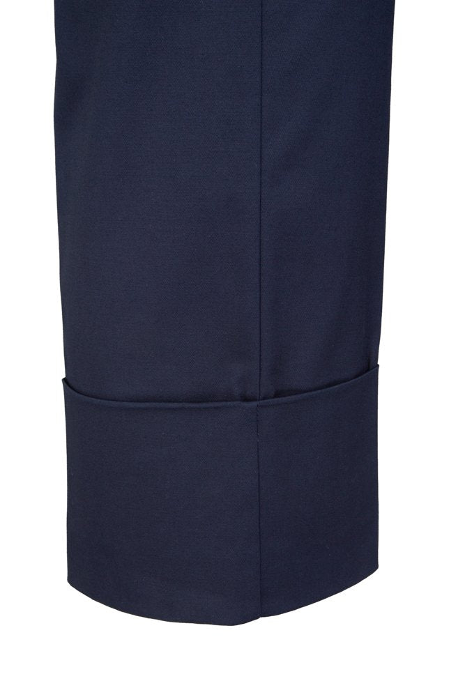 Panta Havana cotone navy con baschina