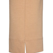 Panta Audrey cotone beige con baschina