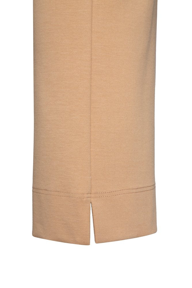 Panta Audrey cotone beige con baschina