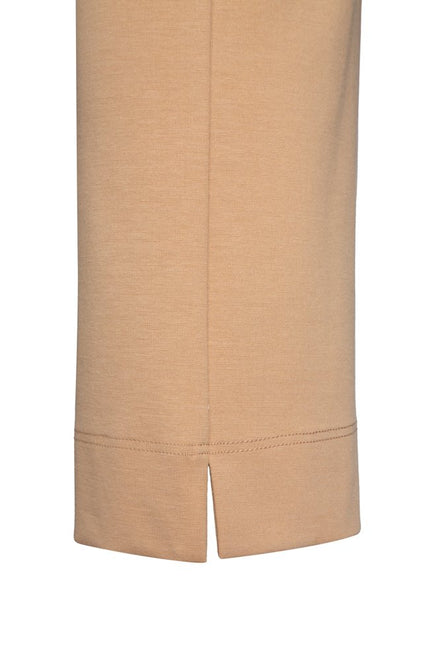 Panta Audrey cotone beige con baschina