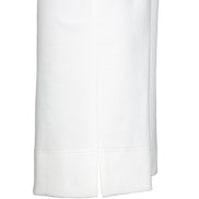 Panta BB in punto milano cotone bianco