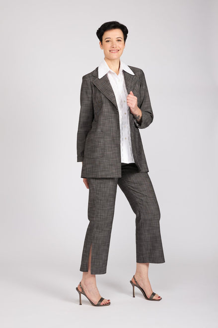Look antracite e bianco