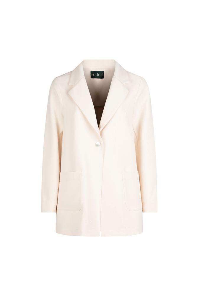 Blazer Berlin in crepe cady avorio