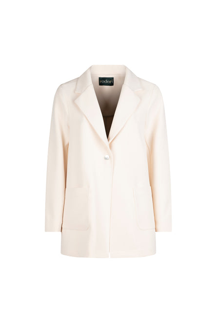 Blazer Berlin in crepe cady avorio