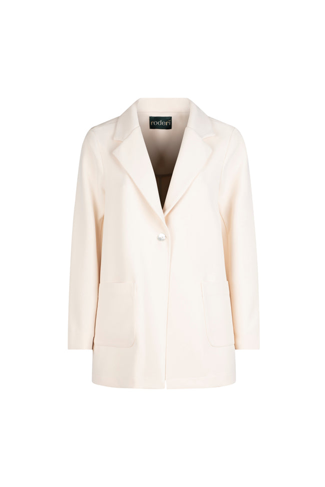Blazer Berlin in crepe cady avorio