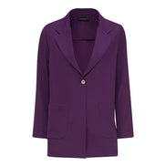 Berlin Jacket in Purple Cady