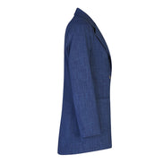 Blazer Berlin punto milano cotone blu chiaro delavè