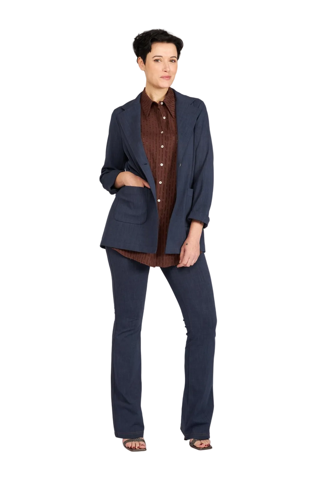 Look jeans blu delavè