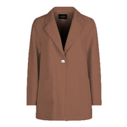 Blazer Berlin in crepe cady mocha