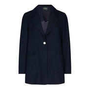 Blazer Berlin in crepe cady blu