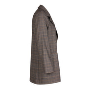 Blazer Berlin scozzese nero beige lurex