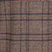 Giacca Berlin blazer scozzese mocha blu vino