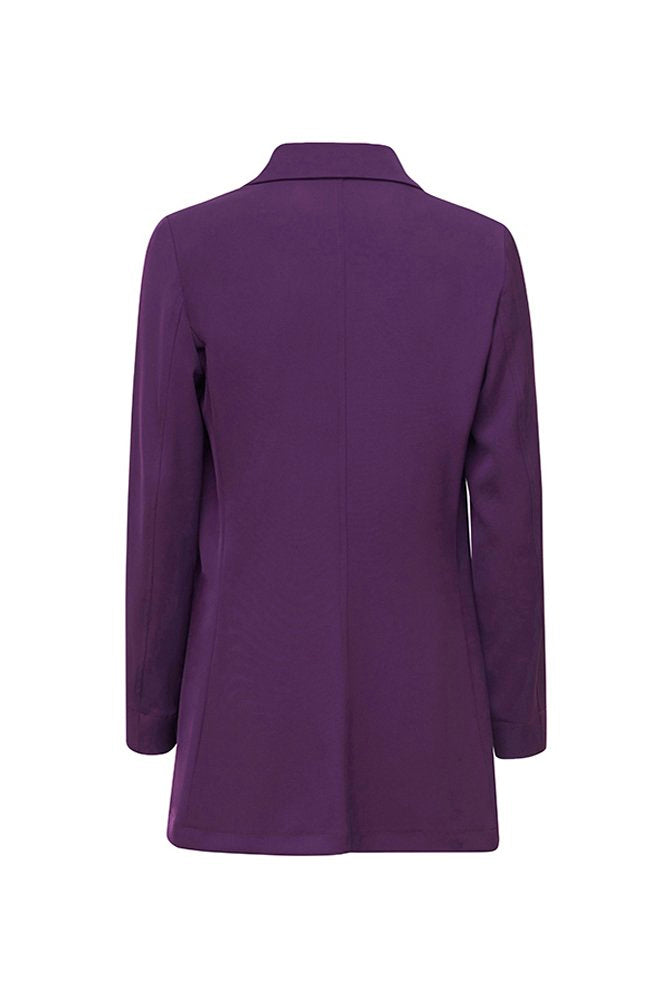 Berlin Jacket in Purple Cady