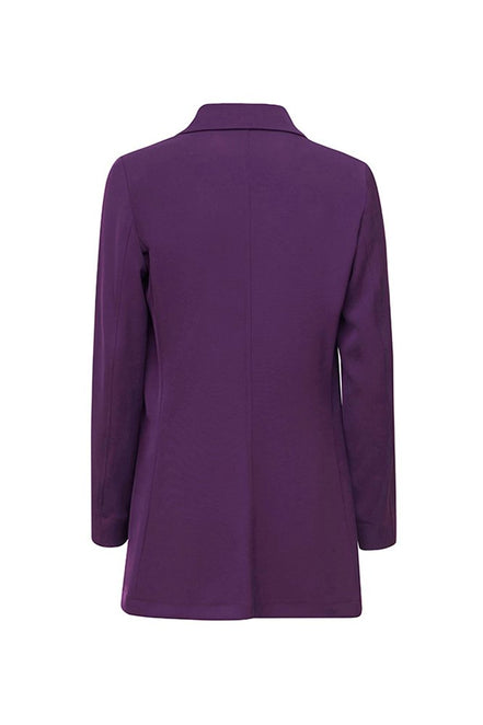 Berlin Jacket in Purple Cady