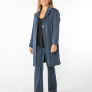 Giacca Procida lurex blu